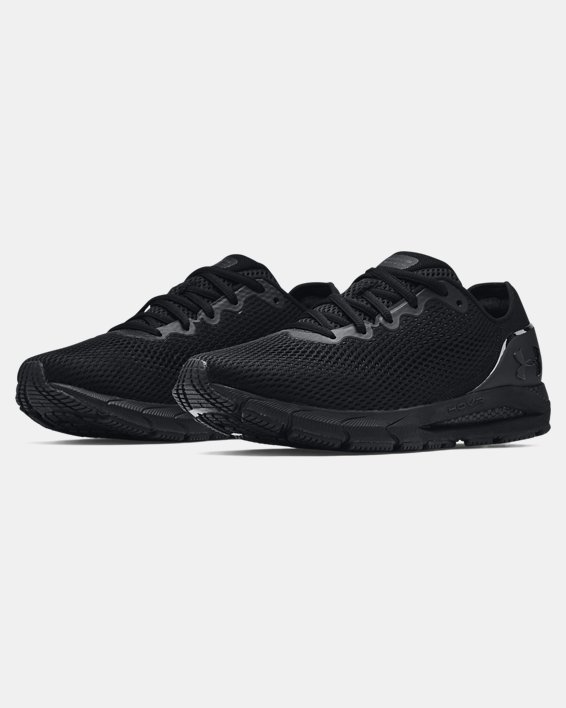 Men's UA HOVR™ Sonic 4 Running Shoes, Black, pdpMainDesktop image number 3